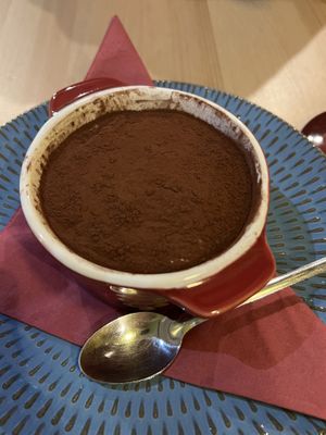 Tiramisu  at Sora Lella Roman Vegan Restaurant in Edinburgh