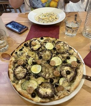   at Sora Lella Roman Vegan Restaurant in Edinburgh