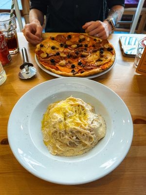   at Sora Lella Roman Vegan Restaurant in Edinburgh