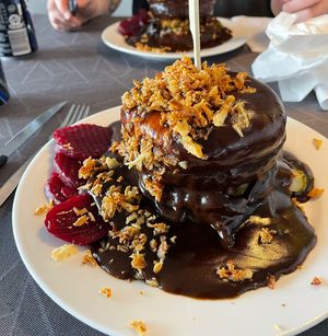 Vegansk bøfsandwich    at Restaurant Den Fodkolde in Aalborg