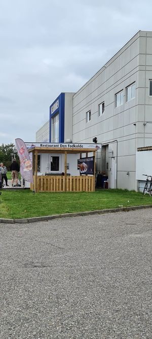 Outside at Restaurant Den Fodkolde in Aalborg