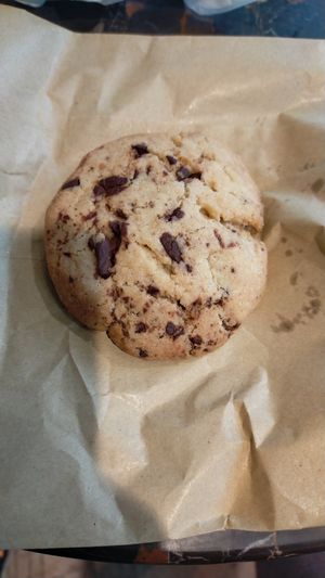 Vegan gluten free cookie (delicious & not too sweet) at The Natural Store in Falmouth