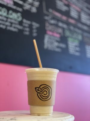Banana smoothie   at Pomona Raw Fusion - Juice Bar in Bouctouche