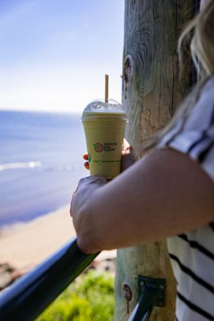 Tropical smoothie  at Pomona Raw Fusion - Juice Bar in Bouctouche