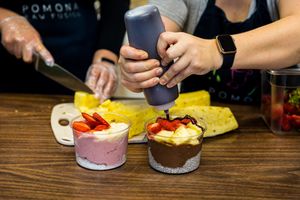 Create your own smoothie bowl  at Pomona Raw Fusion - Juice Bar in Bouctouche