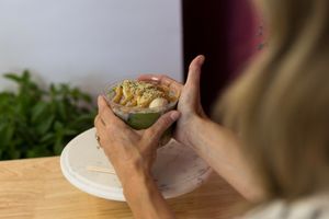 The big green at Pomona Raw Fusion - Juice Bar in Bouctouche