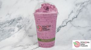 Pomonalada - blueberry  at Pomona Raw Fusion - Juice Bar in Bouctouche