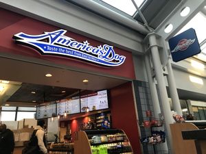 Front of the restaurant  at ORD - America's Dog - T1 in Chicago