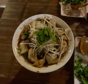 Hot & spicy tofu & mushroom pho (vegan & gf)  at Pho - Islington in North London