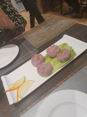 Taster menu: grilled vegetable fun gwor at Ruyi Vegetarian House  in Manchester