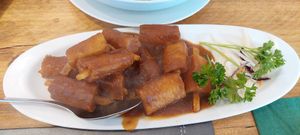 Peking ribs at Ruyi Vegetarian House  in Manchester