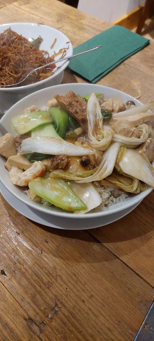 house special rice at Ruyi Vegetarian House  in Manchester