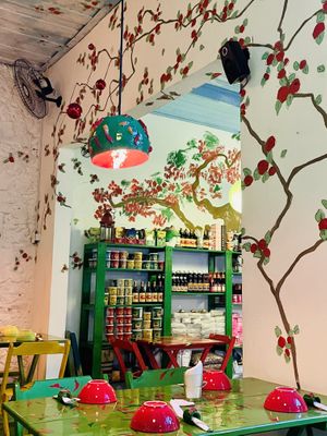 Inside at Thai Brasil in Paraty