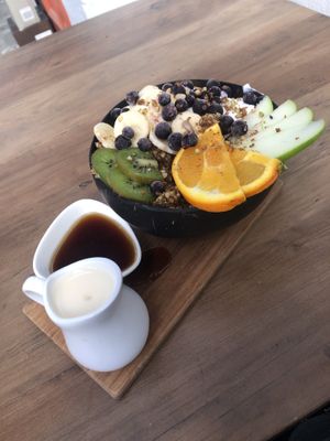 Muesli  at Barefoot Eatery in Christchurch
