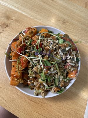 Cabinet salad, small $13  at Barefoot Eatery in Christchurch