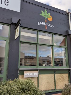 Exterior at Barefoot Eatery in Christchurch