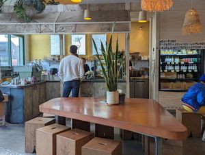 Interior at Barefoot Eatery in Christchurch