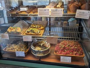 Treats, sandwiches, salads at Barefoot Eatery in Christchurch