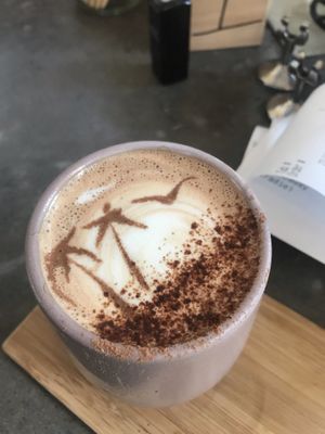 Coffee paradise  at Barefoot Eatery in Christchurch