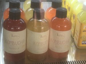 kombucha at Green & Yang in Mexico City