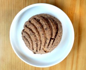 Vegan Concha at Green & Yang in Mexico City