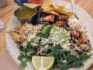 Salade taco libre at Colibri in Quebec