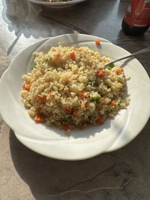 Friend rice   at Caffe Yen Ngoc in Ha Giang