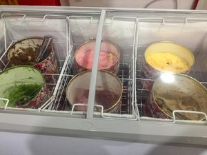 Vegan ice cream!!! at ZhengNian Vegan Buffet in Qufu