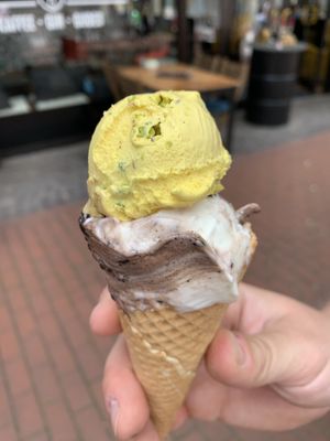 Safran Ice and Oreo Ice at Kussmund in Giessen