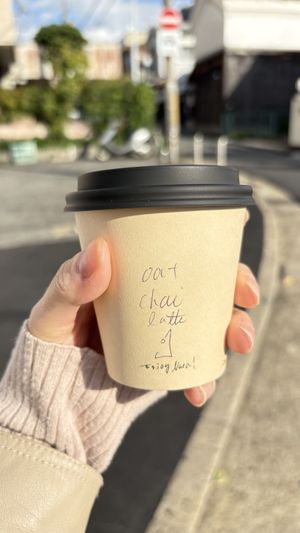 Chai latte  at ANY B&B + Coffee in Nara