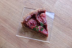 Vegan Strawberry Tart made by Somi Sweets based in Nara. at ANY B&B + Coffee in Nara