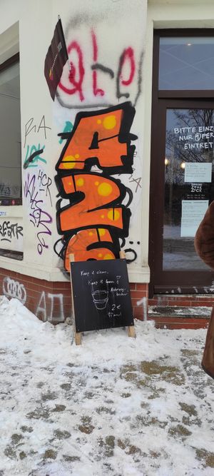 Aussenbereich at Espresso Zack Zack in Leipzig