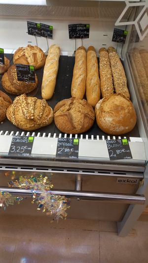bread at Veritas Girona in Girona
