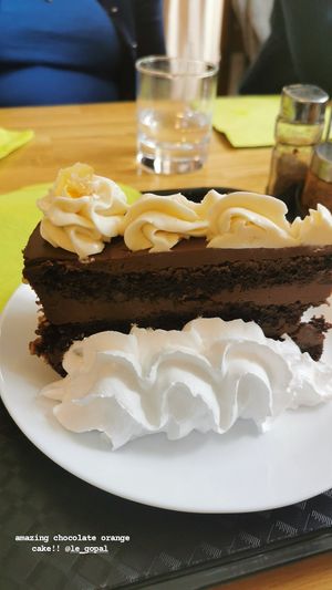 Cake chocolat orange praliné at Gopal - temporarily closed in Tours