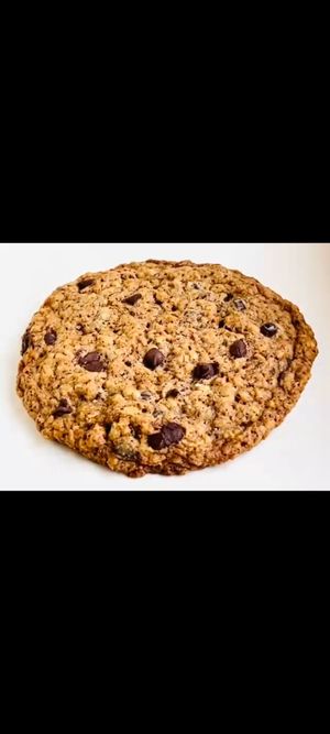 Vegan chocolate chip cookie  #Veganuary at Gopal - temporarily closed in Tours