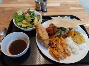 Generous servings 👌 at Gopal - temporarily closed in Tours