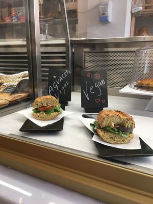 Bocatas veganos at Marques in Lleida