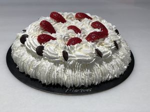 Tarta vegana at Marques in Lleida