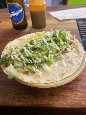 Burrito de Tenera (3,80€)  at Bar El Mexicano in Logrono