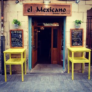 Antojitos mexicanos con varias opciones para veganos y vegetarianos.  at Bar El Mexicano in Logrono