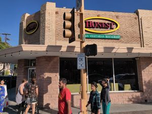 Outside at Honest in Artesia