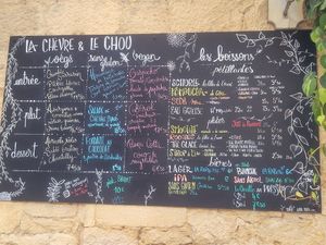  at La Chèvre et Le Chou in Sarlat-la-caneda