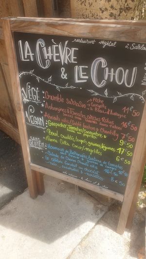  at La Chèvre et Le Chou in Sarlat-la-caneda
