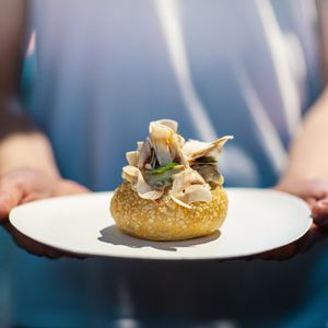 Vegan ciambotta at Italian Alley in North West London