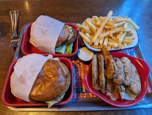 Vegan food at Glut at GLUT in Oxford