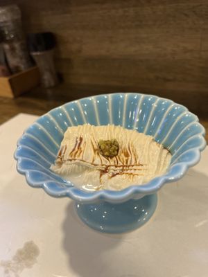 Tofu with wasabi   at Fujifuku in Tokyo