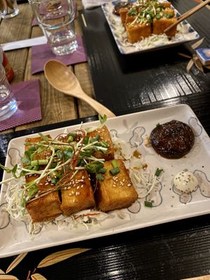 Those tofu steaks tho at Fujifuku in Tokyo