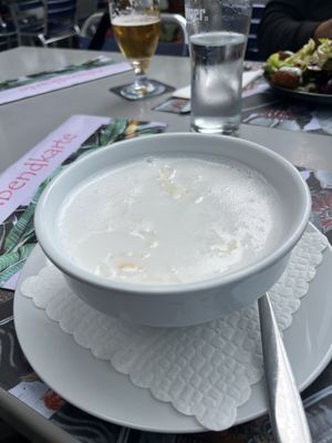 Coconut ginger soup   at Sri Veda Snack Bar- Imbiss in Basel