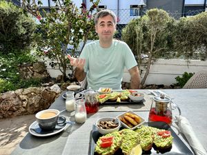   at Al-Gharb Coffee Roasters in Albufeira