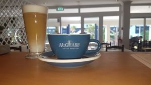 COFFEE at Al-Gharb Coffee Roasters in Albufeira